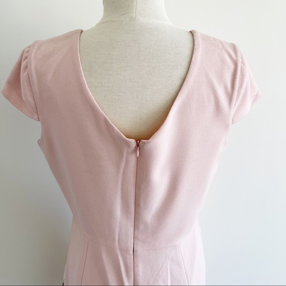 Dress the Population Pink Fit and Flare Dress LRG - Picture 8 of 13